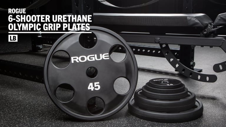 Rogue 6-Shooter Urethane Olympic Grip Plates | Rogue Fitness Rogue 6-Shooter Urethane Olympic Grip Plates | Rogue Fitness